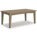 Hyland wave Outdoor Coffee Table - Affordable Home Luxury