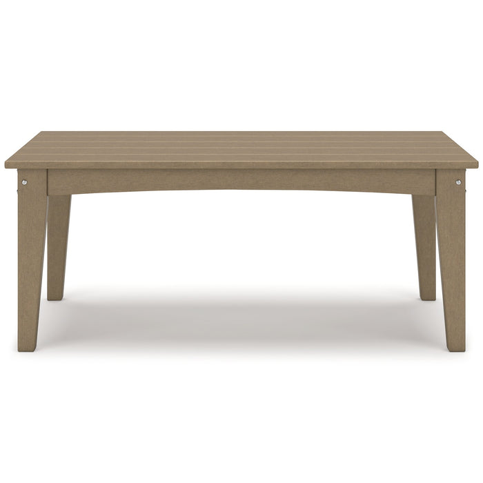 Hyland wave Outdoor Coffee Table - Affordable Home Luxury