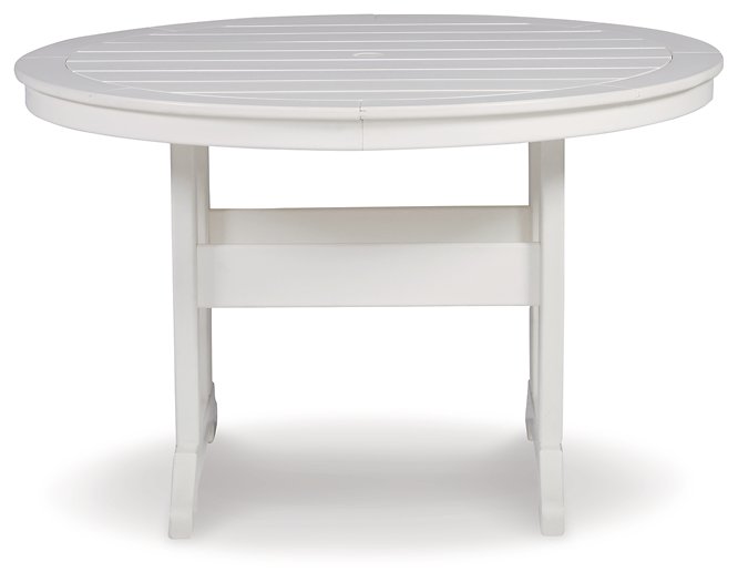 Crescent Luxe Outdoor Dining Table - Affordable Home Luxury