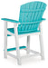 Eisely Outdoor Counter Height Bar Stool (Set of 2) - Affordable Home Luxury