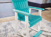 Eisely Outdoor Counter Height Bar Stool (Set of 2) - Affordable Home Luxury