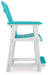 Eisely Outdoor Counter Height Bar Stool (Set of 2) - Affordable Home Luxury