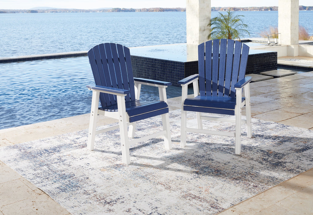 Toretto Outdoor Dining Arm Chair (Set of 2) - Affordable Home Luxury