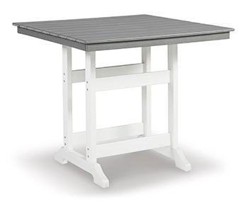 Transville Outdoor Counter Height Dining Table - Affordable Home Luxury