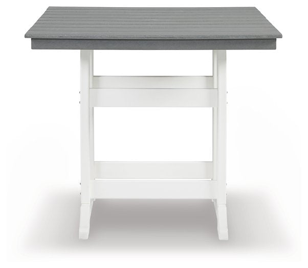 Transville Outdoor Counter Height Dining Table - Affordable Home Luxury