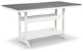 Transville Outdoor Counter Height Dining Table - Affordable Home Luxury