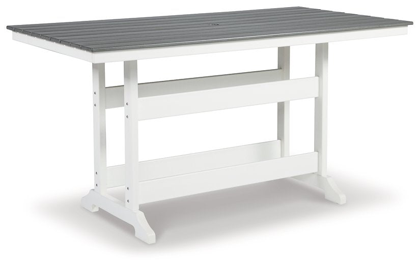 Transville Outdoor Counter Height Dining Table - Affordable Home Luxury