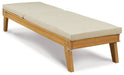 Byron Bay Chaise Lounge with Cushion - Affordable Home Luxury