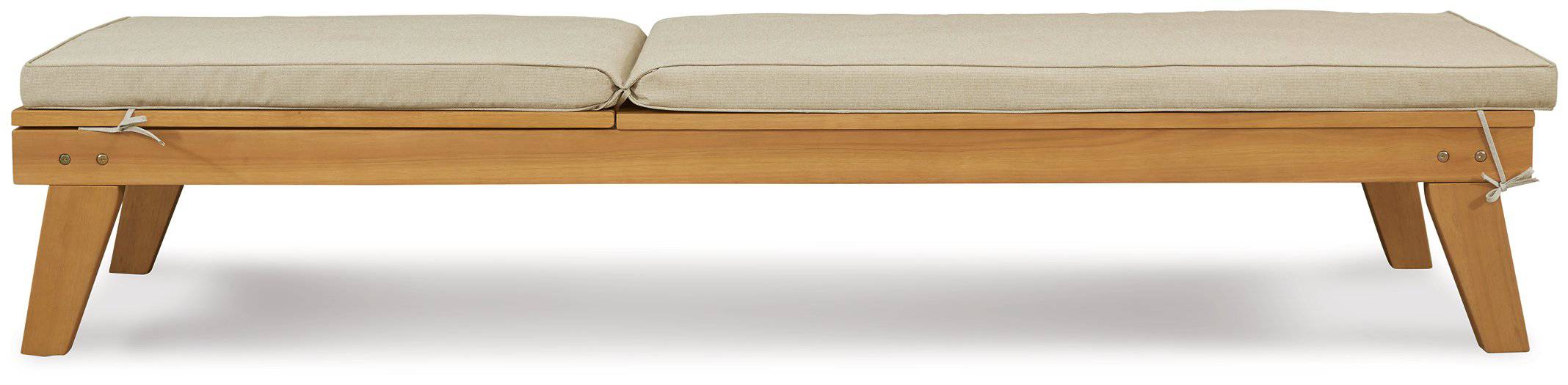 Byron Bay Chaise Lounge with Cushion - Affordable Home Luxury