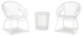 Mandarin Cape Outdoor Table and Chairs (Set of 3) - Affordable Home Luxury