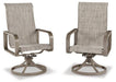 Beach Front Sling Swivel Chair (Set of 2) - Affordable Home Luxury