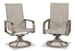 Beach Front Sling Swivel Chair (Set of 2) - Affordable Home Luxury