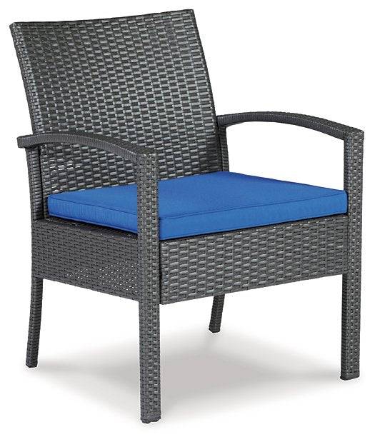 Alina Outdoor Love/Chairs/Table Set (Set of 4) - Affordable Home Luxury