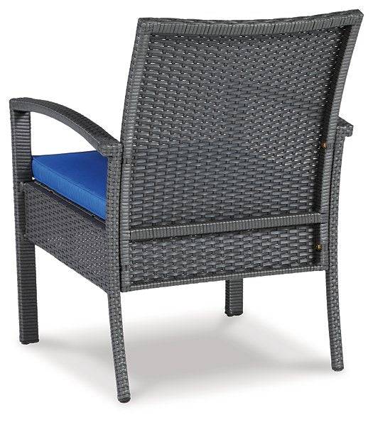 Alina Outdoor Love/Chairs/Table Set (Set of 4) - Affordable Home Luxury