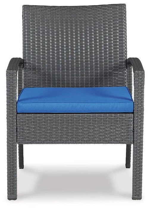 Alina Outdoor Love/Chairs/Table Set (Set of 4) - Affordable Home Luxury