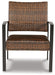 Zariyah Outdoor Love/Chairs/Table Set (Set of 4) - Affordable Home Luxury