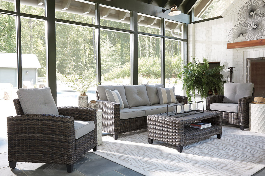 Cloverbrooke 4-Piece Outdoor Conversation Set - Affordable Home Luxury