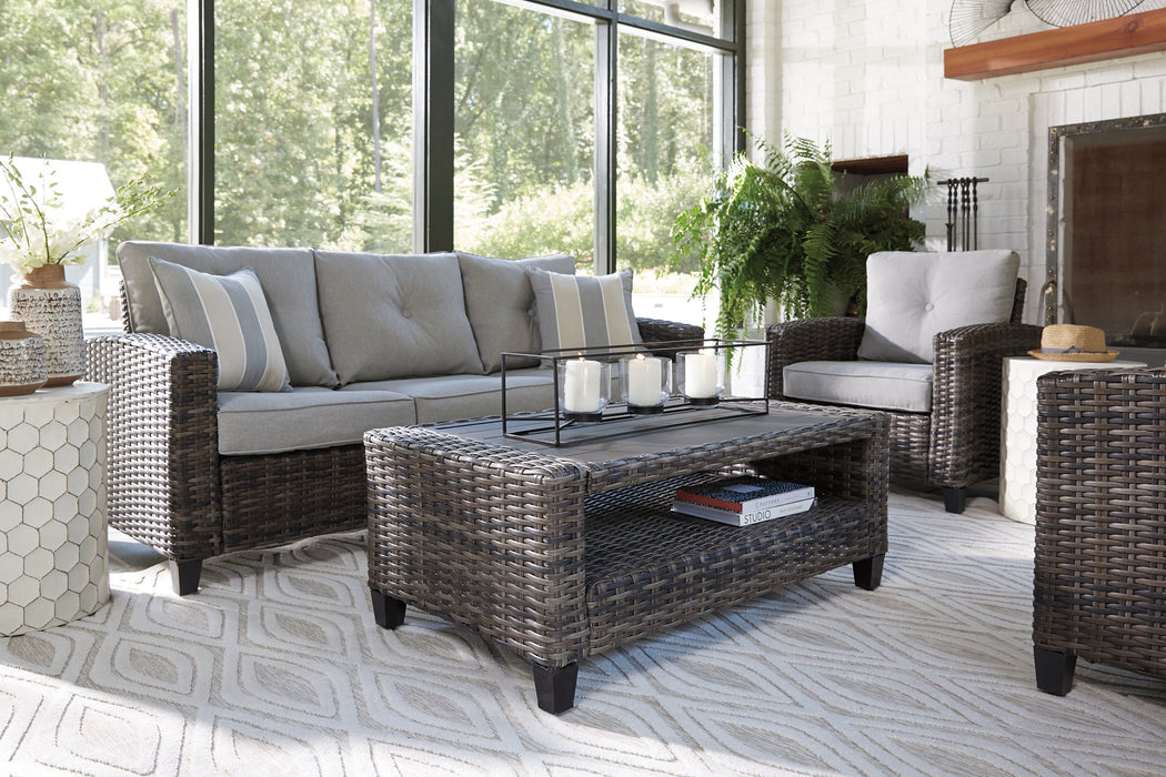 Cloverbrooke 4-Piece Outdoor Conversation Set - Affordable Home Luxury