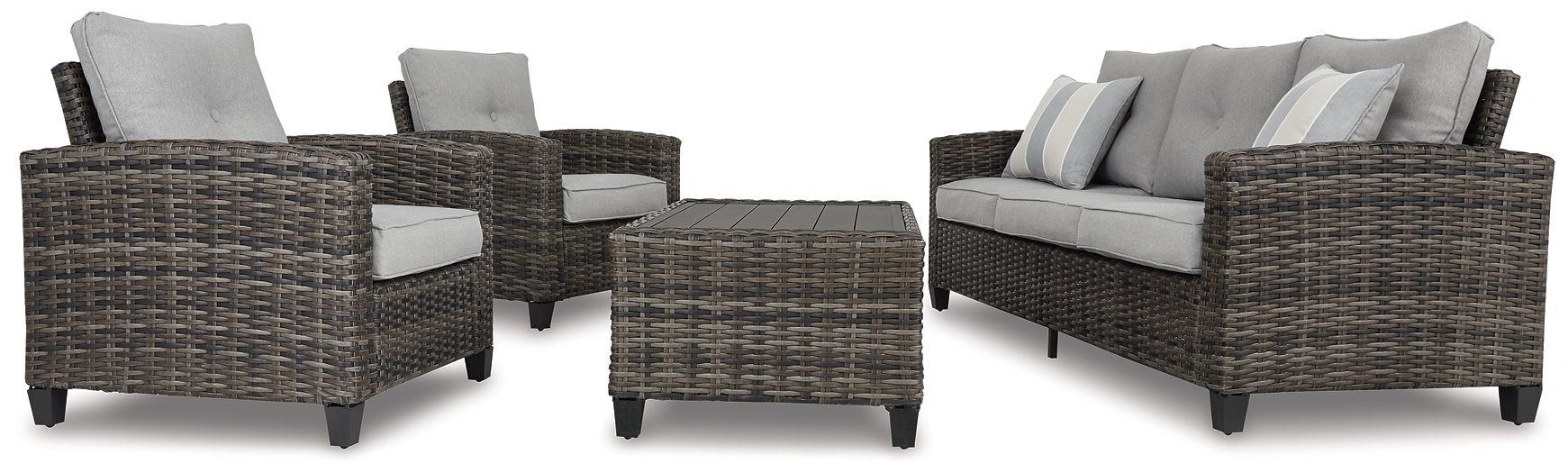 Cloverbrooke 4-Piece Outdoor Conversation Set - Affordable Home Luxury