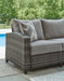 Oasis Court Outdoor Sofa/Chairs/Table Set (Set of 4) - Affordable Home Luxury