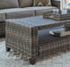 Oasis Court Outdoor Sofa/Chairs/Table Set (Set of 4) - Affordable Home Luxury