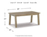 Barn Cove Outdoor Coffee Table - Affordable Home Luxury