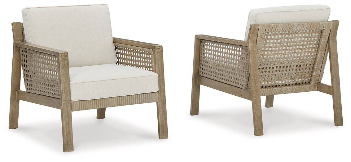 Barn Cove Lounge Chair with Cushion (Set of 2) - Affordable Home Luxury