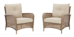 Braylee Lounge Chair with Cushion (Set of 2) - Affordable Home Luxury