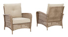 Braylee Lounge Chair with Cushion (Set of 2) - Affordable Home Luxury