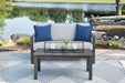 Fynnegan Outdoor Loveseat with Table (Set of 2) - Affordable Home Luxury