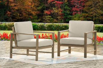 Fynnegan Lounge Chair with Cushion (Set of 2) - Affordable Home Luxury