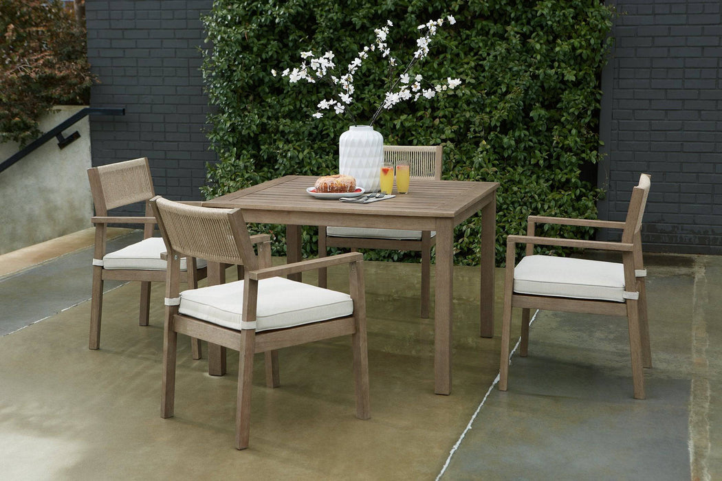 Aria Plains Outdoor Dining Set - Affordable Home Luxury