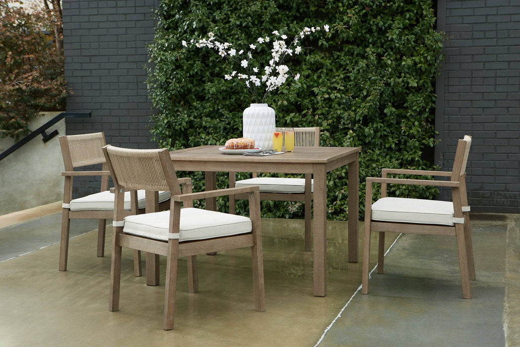 Aria Plains Outdoor Dining Set - Affordable Home Luxury