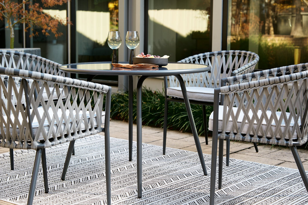 Palm Bliss Outdoor Dining Set - Affordable Home Luxury