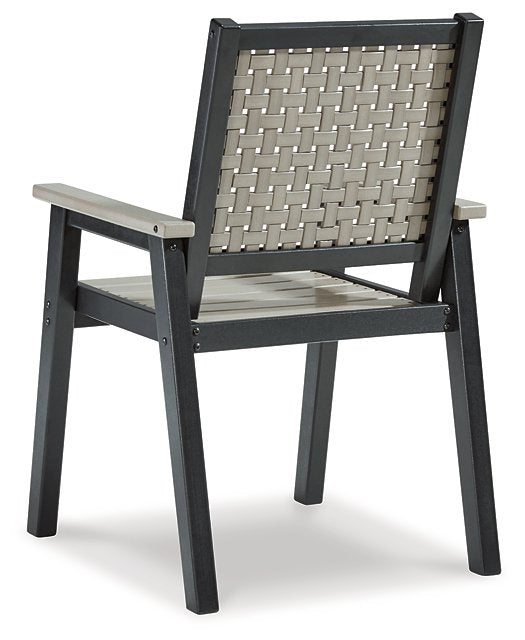 Mount Valley Arm Chair (set Of 2) - Affordable Home Luxury