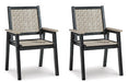 Mount Valley Arm Chair (set Of 2) - Affordable Home Luxury