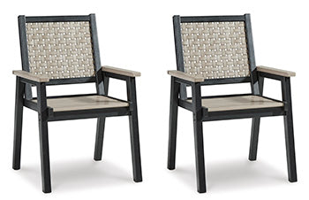 Mount Valley Arm Chair (set Of 2) - Affordable Home Luxury