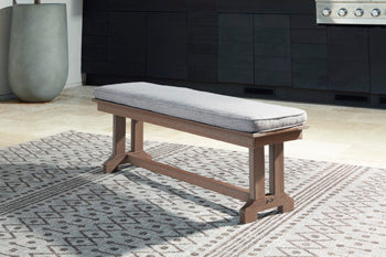 Emmeline Outdoor Dining Bench with Cushion - Affordable Home Luxury