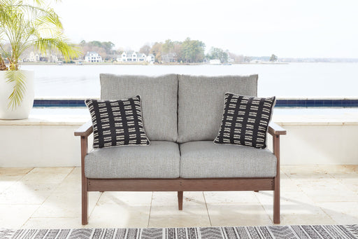 Emmeline Outdoor Loveseat with Cushion - Affordable Home Luxury