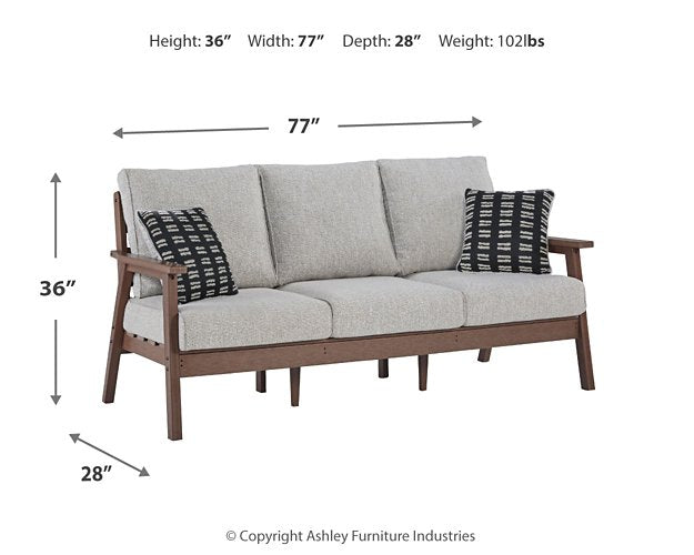 Emmeline Outdoor Sofa with Cushion - Affordable Home Luxury