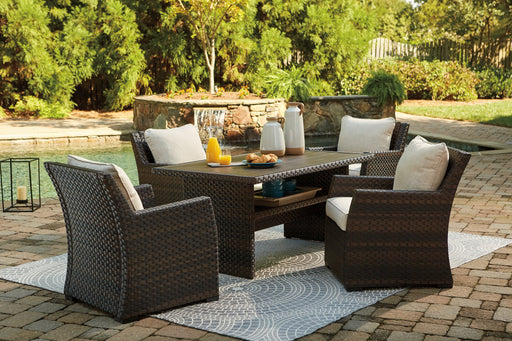 Easy Isle 5-Piece Outdoor Dining Set - Affordable Home Luxury