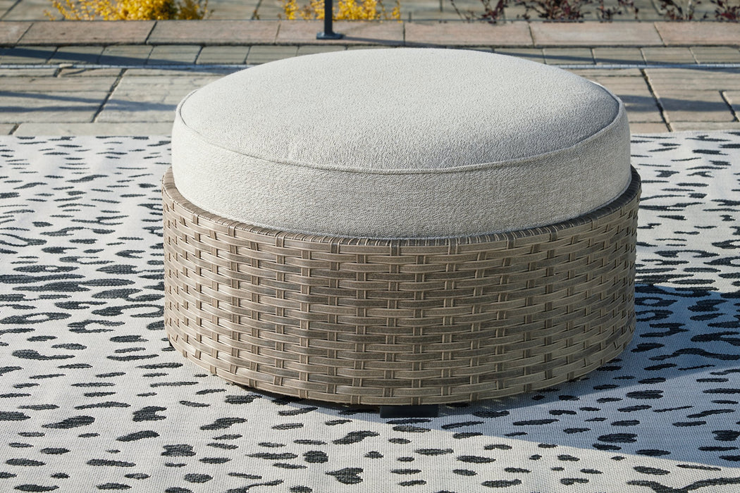 Calworth Outdoor Ottoman with Cushion - Affordable Home Luxury