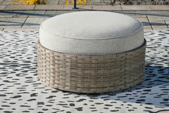 Calworth Outdoor Ottoman with Cushion - Affordable Home Luxury