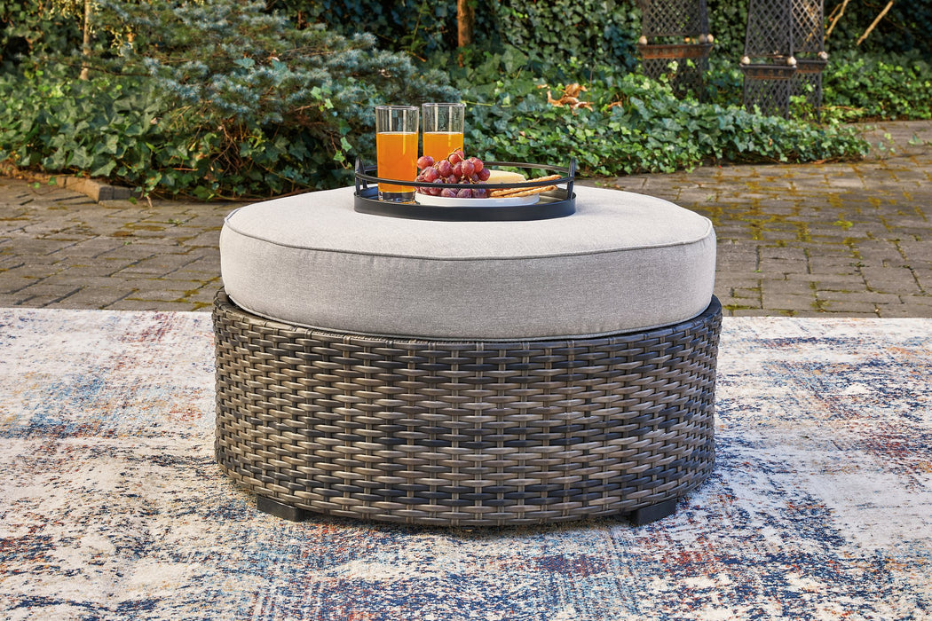 Harbor Court Ottoman with Cushion - Affordable Home Luxury