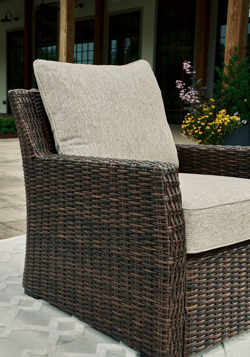 Brook Ranch Outdoor Lounge Chair with Cushion - Affordable Home Luxury