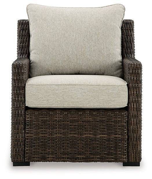 Brook Ranch Outdoor Lounge Chair with Cushion - Affordable Home Luxury