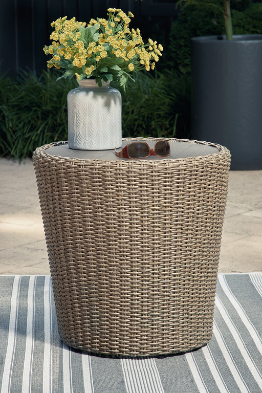 Danson Outdoor End Table - Affordable Home Luxury