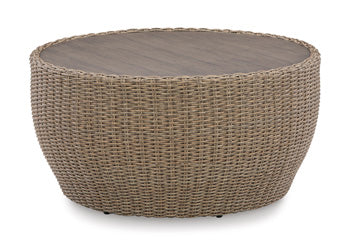 Danson Outdoor Occasional Table Set - Affordable Home Luxury