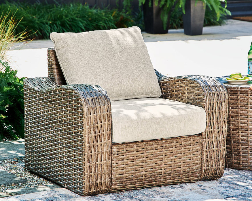 Sandy Bloom Outdoor Living Room Set - Affordable Home Luxury