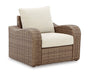 Sandy Bloom Outdoor Living Room Set - Affordable Home Luxury